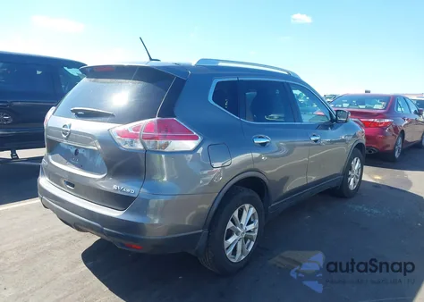 2015 Nissan Rogue Sv from USA, damaged, VIN KNMAT2MV4FP549519
